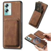 Retro Leather Card Bag Magnetic Phone Case